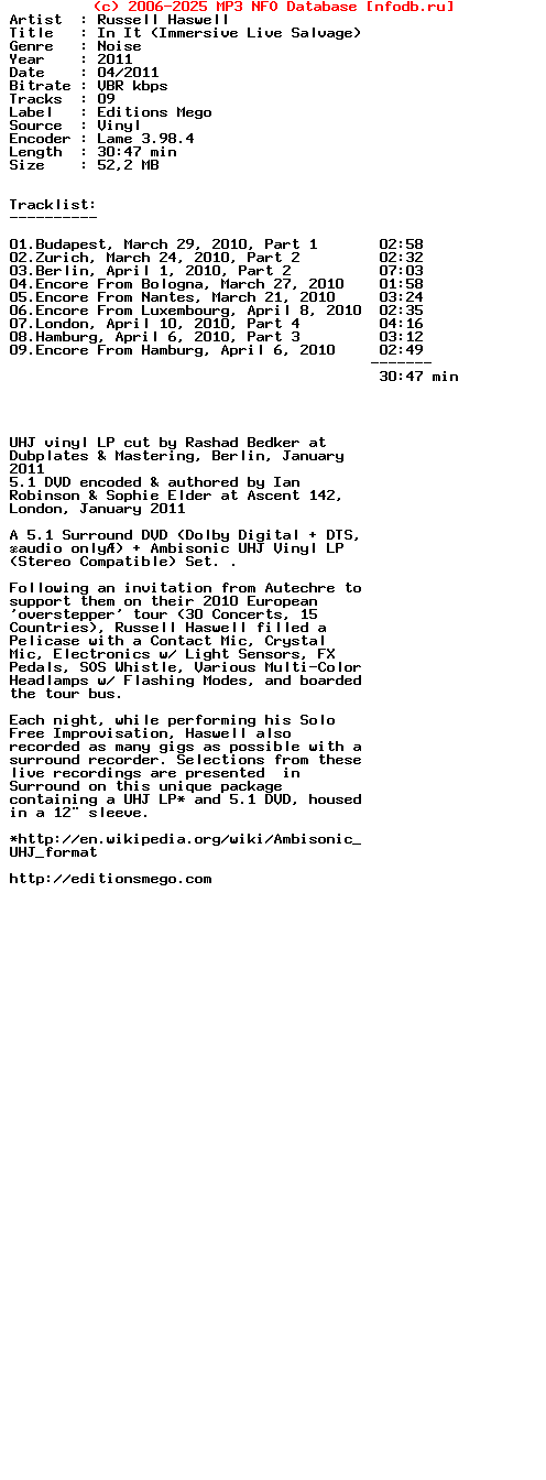 Russell_Haswell-In_It_(IMMERSIVE_LIVE_SALVAGE)-Lp-2011