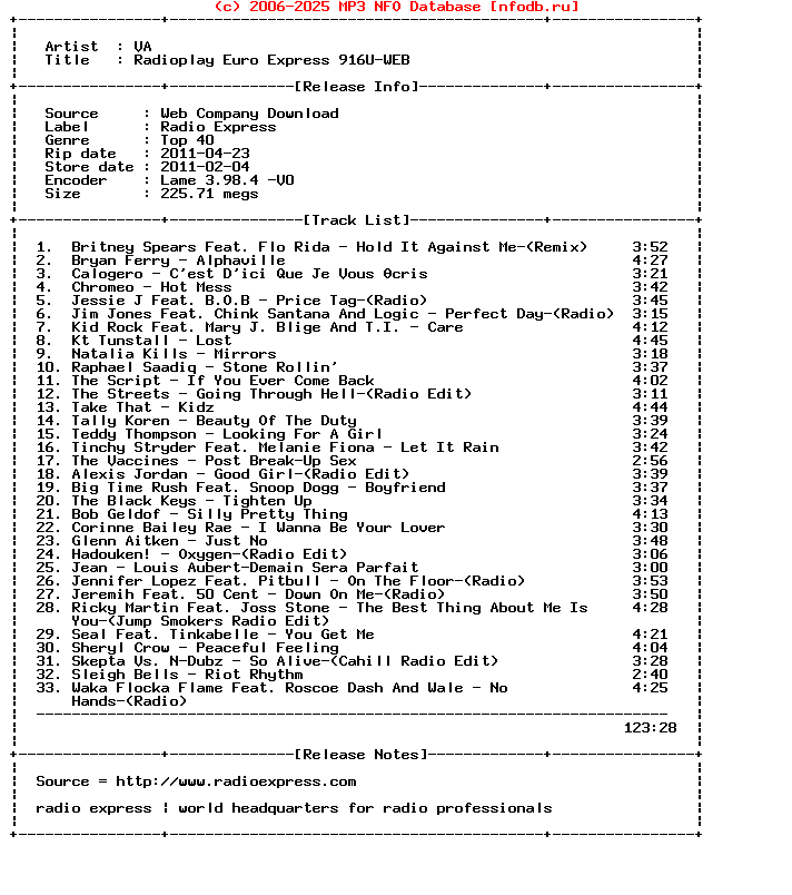 VA-Radioplay_Euro_Express_916U-WEB-2011