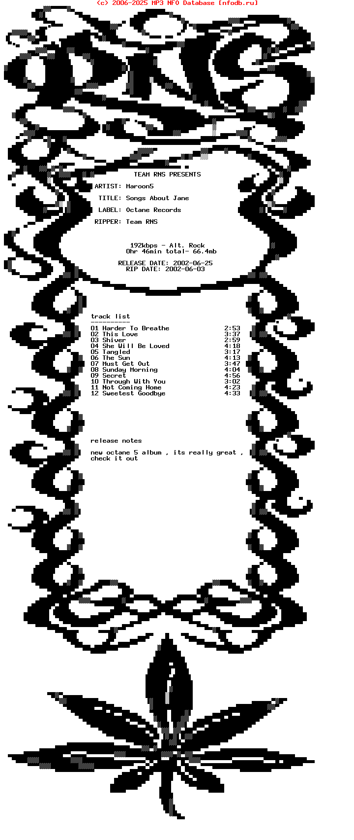 Maroon5-Songs_About_Jane-2002-RNS