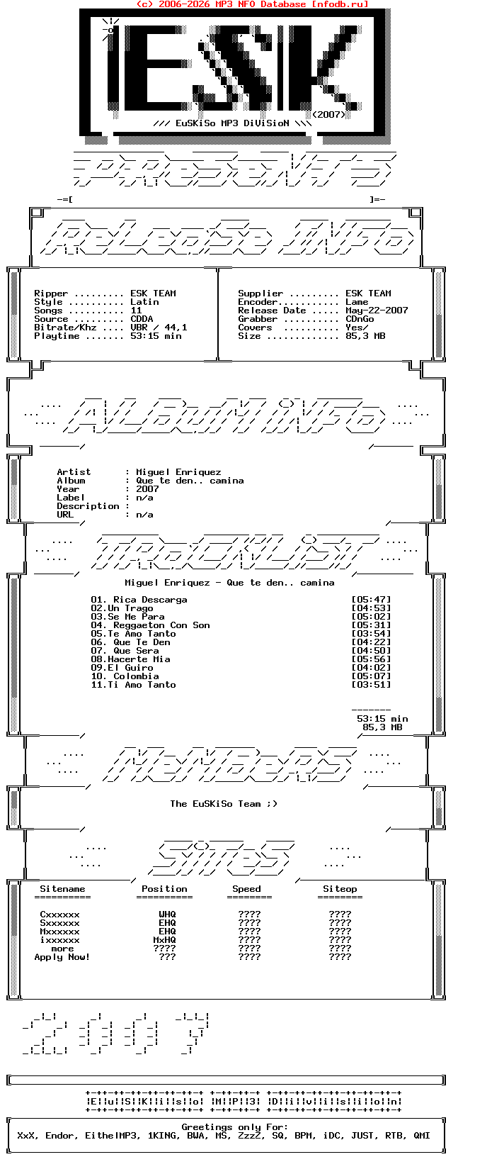 Miguel_Enriquez_-_Que_Te_Den___Camina-SP-2007-ESK
