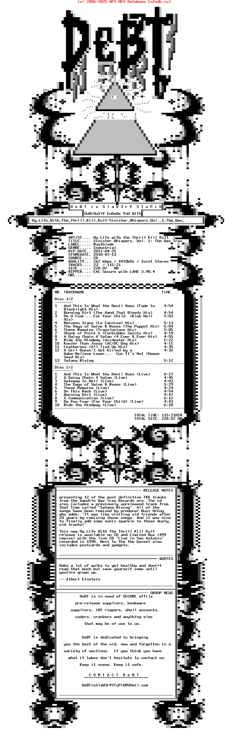 My_Life_With_The_Thrill_Kill_Kult-Sinister_Whisperz_Vol._1_The_Wax_Trax_Years_(1987-1991)-2CD-2010-DeBT