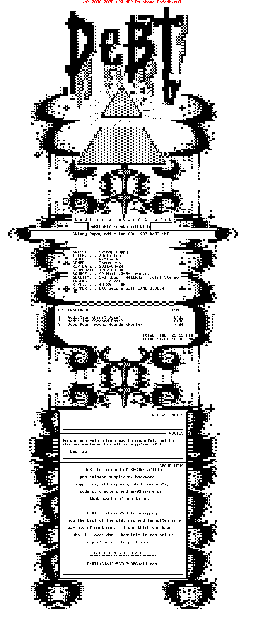 Skinny_Puppy-Addiction-CDM-1987-DeBT
