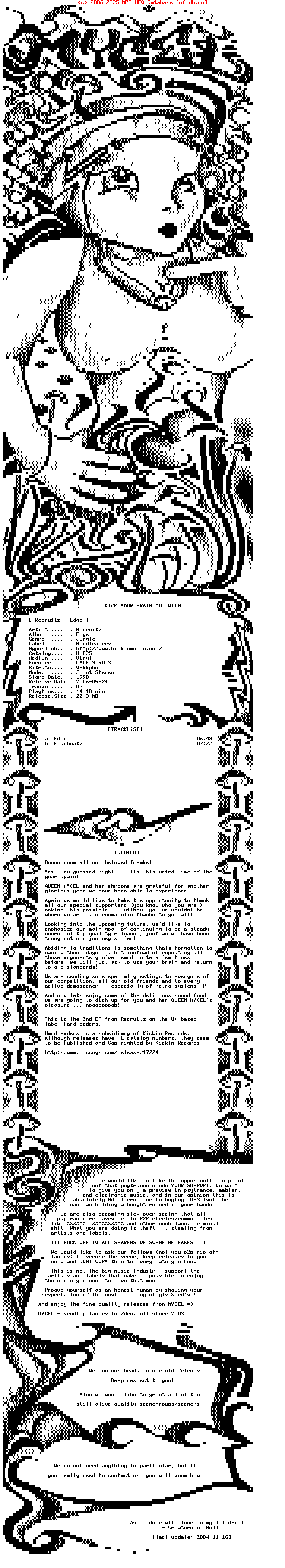 Recruitz_-_Edge-(HL025)-Vinyl-1998-MYCEL