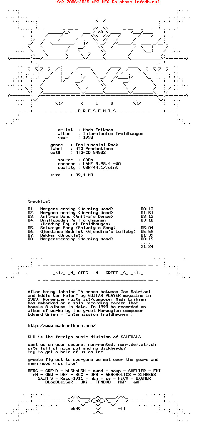Mads_Eriksen-Intermission_Troldhaugen-1998-Klv