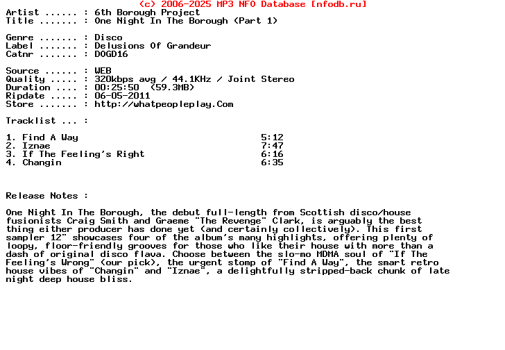 6Th_Borough_Project-One_Night_In_The_Borough__Part_1-(DOGD16)-WEB-2011