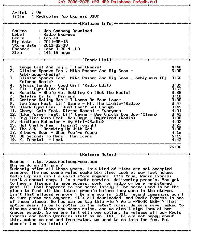 VA-Radioplay_Pop_Express_918P-2011