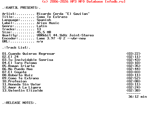 Ricardo_Cerda_El_Gavilan-Como_Te_Extrano-SP-2007-KART3L