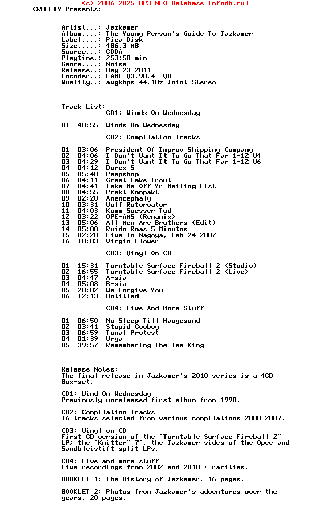 Jazkamer_-_The_Young_Persons_Guide_To_Jazkamer-4CD-Pica_Disk-2010-CRUELTY