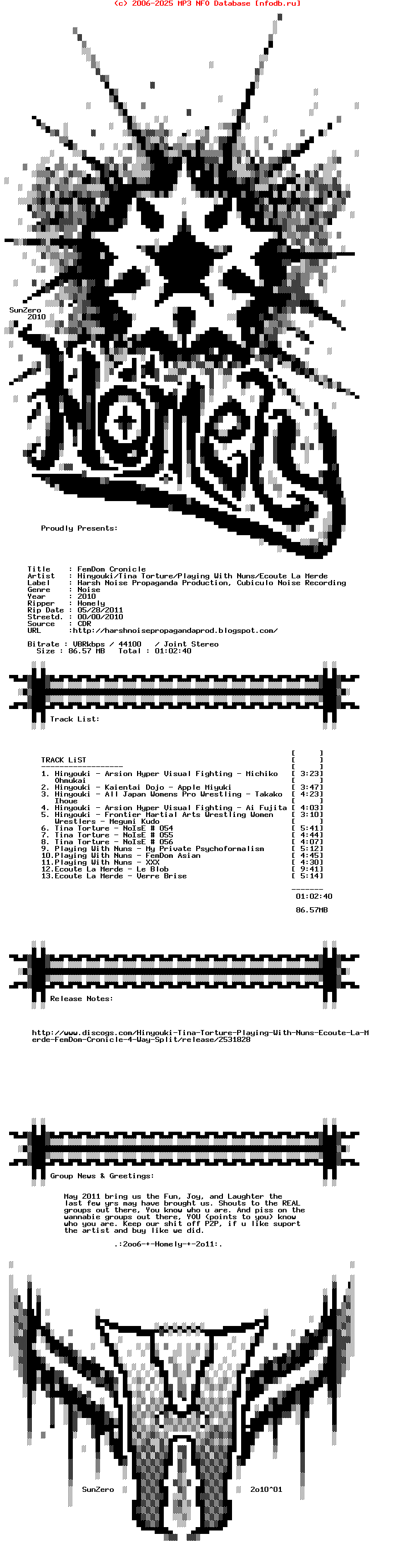 Hinyouki-Tina_Torture-Playing_With_Nuns-Ecoute_La_Merde_-_Femdom_Cronicle-(HNPP_001)-CDR-2010-Homely