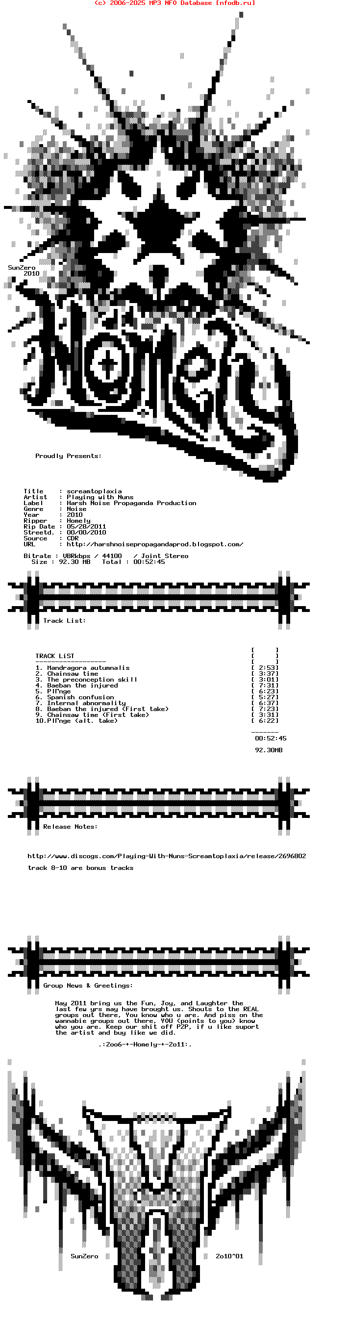 Playing_With_Nuns_-_Screamtoplaxia-(HNPP_004)-CDR-2010-Homely