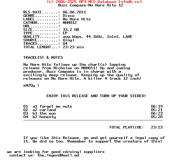 Buzz_Compass-No_More_Hits_12-(NMH012)-Vinyl-2011