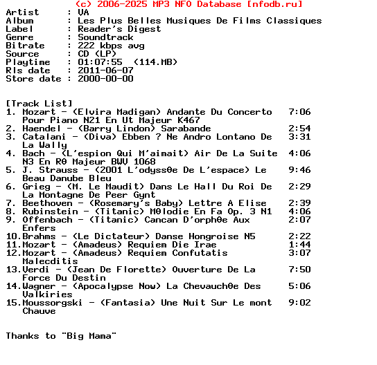 VA-Les_Plus_Belles_Musiques_De_Films_Classiques-(BOOTLEG)-2000
