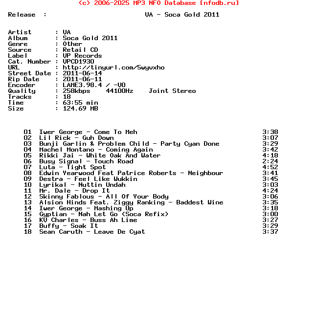 VA-Soca_Gold_2011-(VPCD1930)-CD-2011
