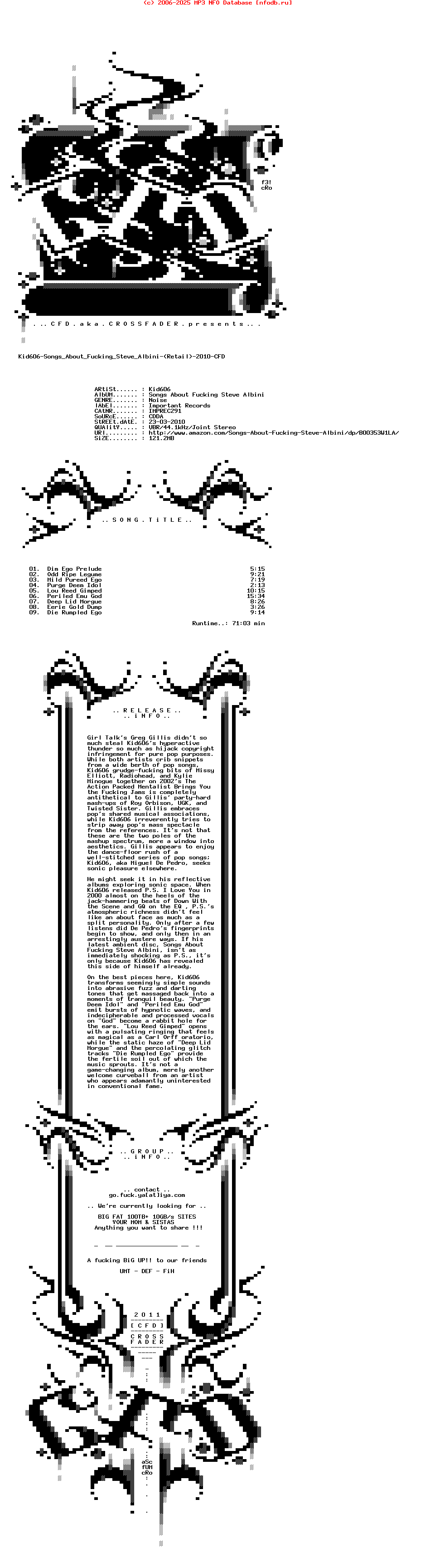 Kid606-Songs_About_Fucking_Steve_Albini-(RETAIL)-2010