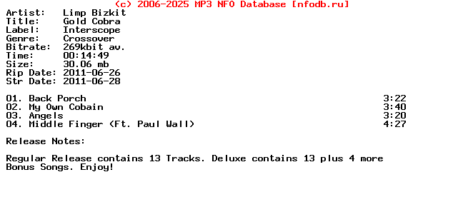 Limp_Bizkit-Gold_Cobra-(BONUS_TRACKS)-2011