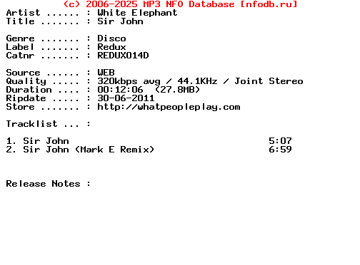 White_Elephant-Sir_John-(REDUX014D)-WEB-2011