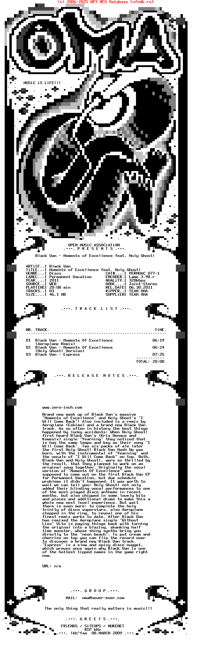 Black_Van--Moments_Of_Excellence_Feat._Holy_Ghost-(PERMVAC077-1)-WEB-2011-OMA