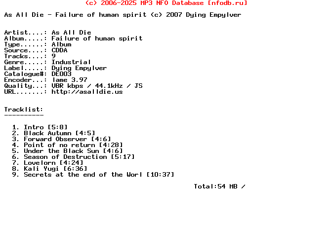 As_All_Die-Failure_Of_Human_Spirit-.Dying_Empylver.-2007