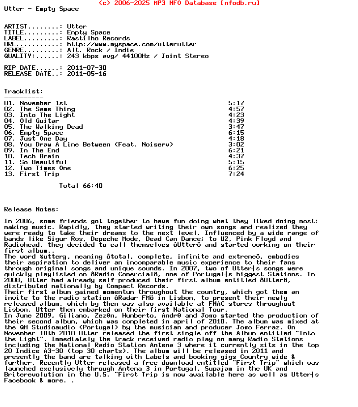 Utter-Empty_Space-2011