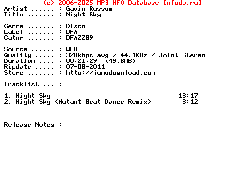 Gavin_Russom-Night_Sky-(DFA2289)-WEB-2011