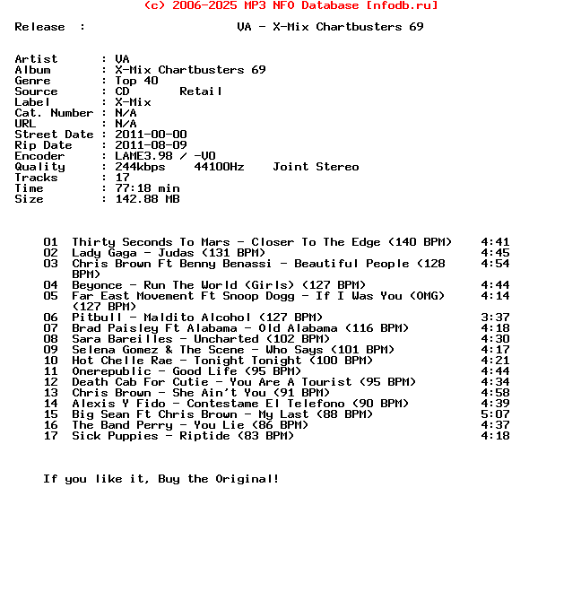 VA-X-Mix_Chartbusters_69-CD-2011