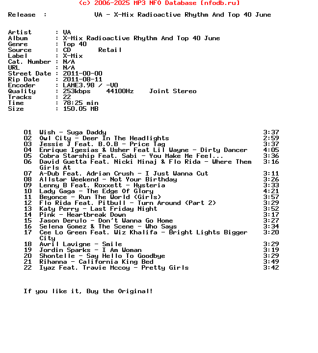 VA-X-Mix_Radioactive_Rhythm_And_Top_40_June-CD-2011
