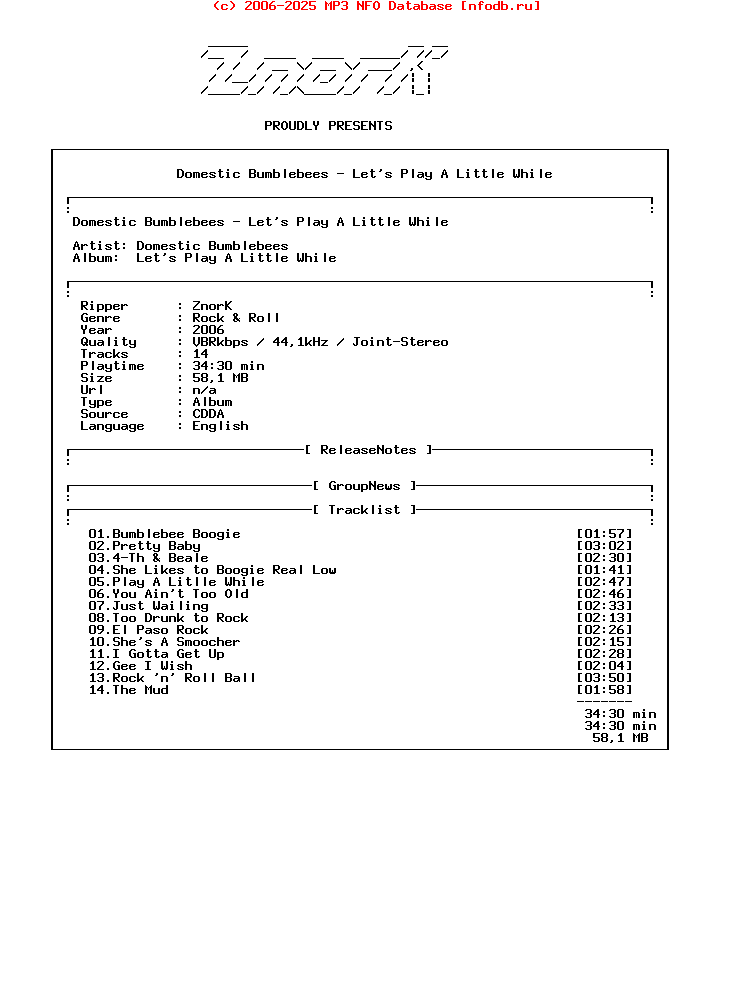 Domestic_Bumblebees_-_Lets_Play_A_Little_While-2006-Znork_Int