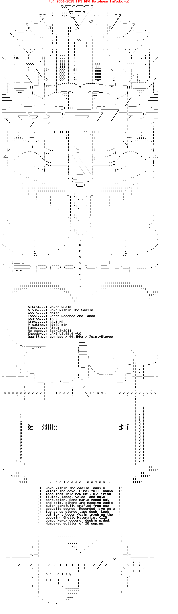 Woven_Qualm_-_Cave_Within_The_Castle-Tape-Green_Records_And_Ta-2011-CRUELTY