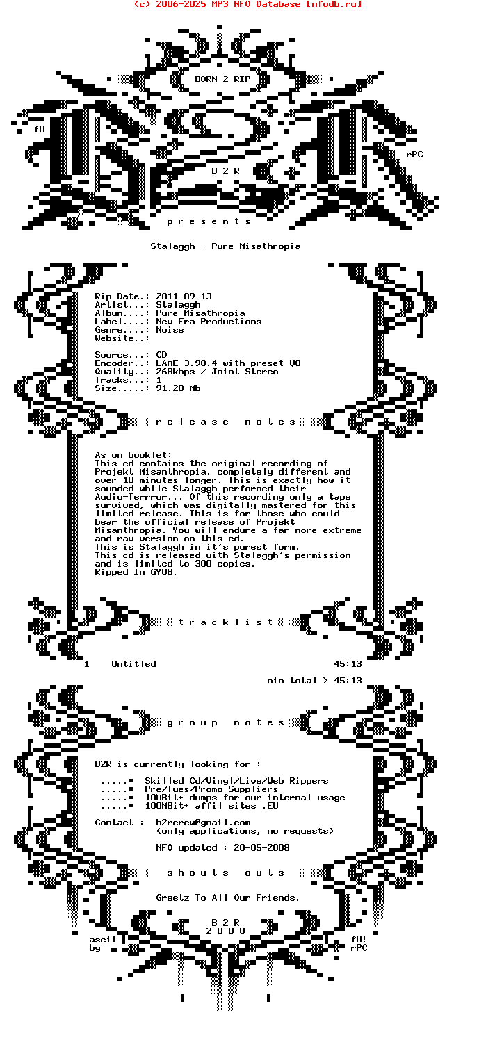 Stalaggh-Pure_Misathropia-2008