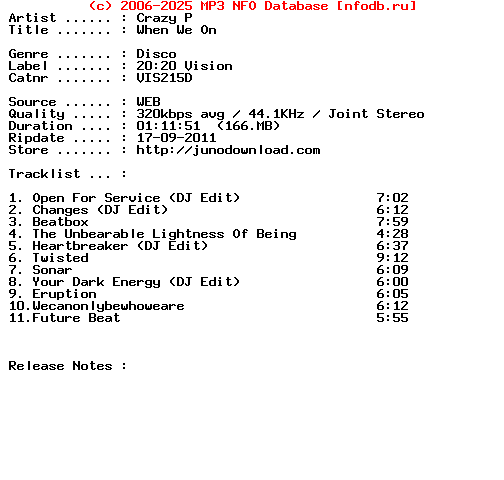 Crazy_P-When_We_On-(VIS215D)-WEB-2011