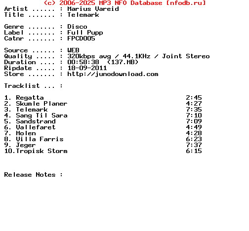 Marius_Vareid-Telemark-(FPCD005)-WEB-2011