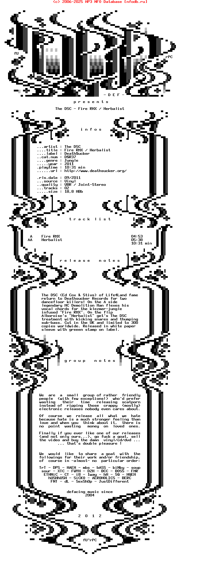 The_Dsc-Fire_Rmx__Herbalist-(DSR37)-Vinyl-2011-DEF