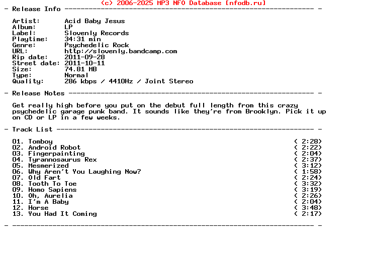 Acid_Baby_Jesus-Lp-2011