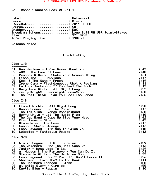 VA-Dance_Classics_Best_Of_Vol.1-3CD-2011