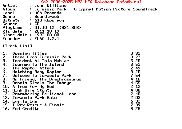 John_Williams-Jurassic_Park-Original_Motion_Picture_Soundtrack_Ost-CD-FLAC-1993
