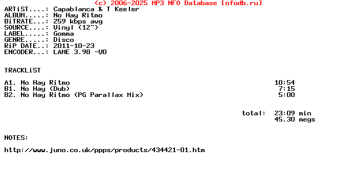 Capablanca_And_T_Keeler-No_Hay_Ritmo-Gomma127-Vinyl-2011