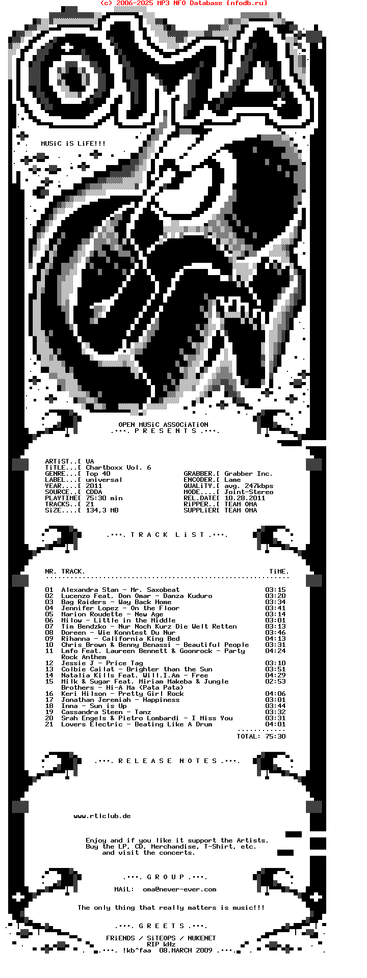 VA--Chartboxx_Vol._6-2011-OMA