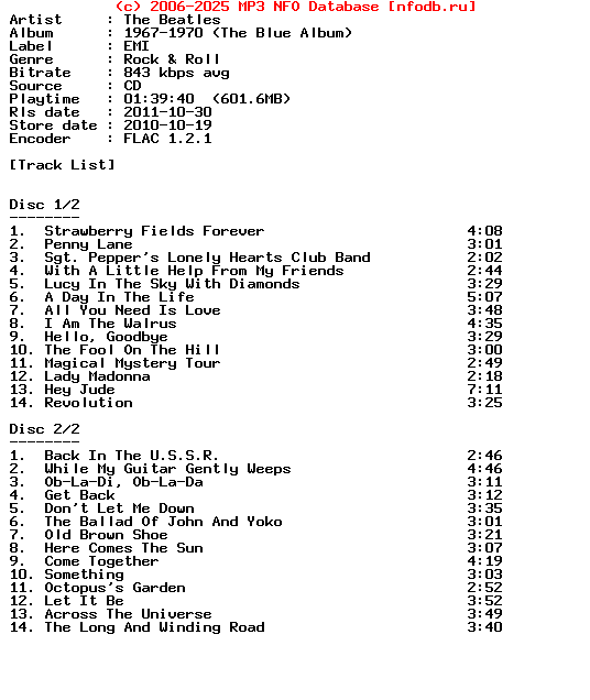 The_Beatles-1967-1970_The_Blue_Album-Remastered-2CD-FLAC-2010