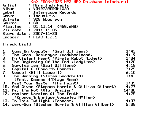 Nine_Inch_Nails-Y34Rz3R0R3M1X3D-CD-FLAC-2007