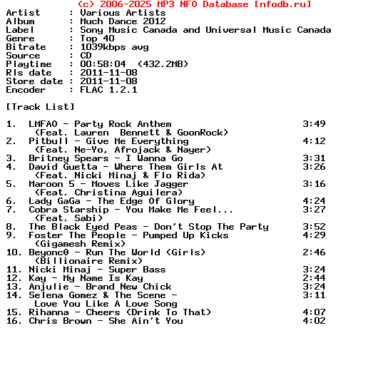 VA-Much_Dance_2012-CD-FLAC-2011