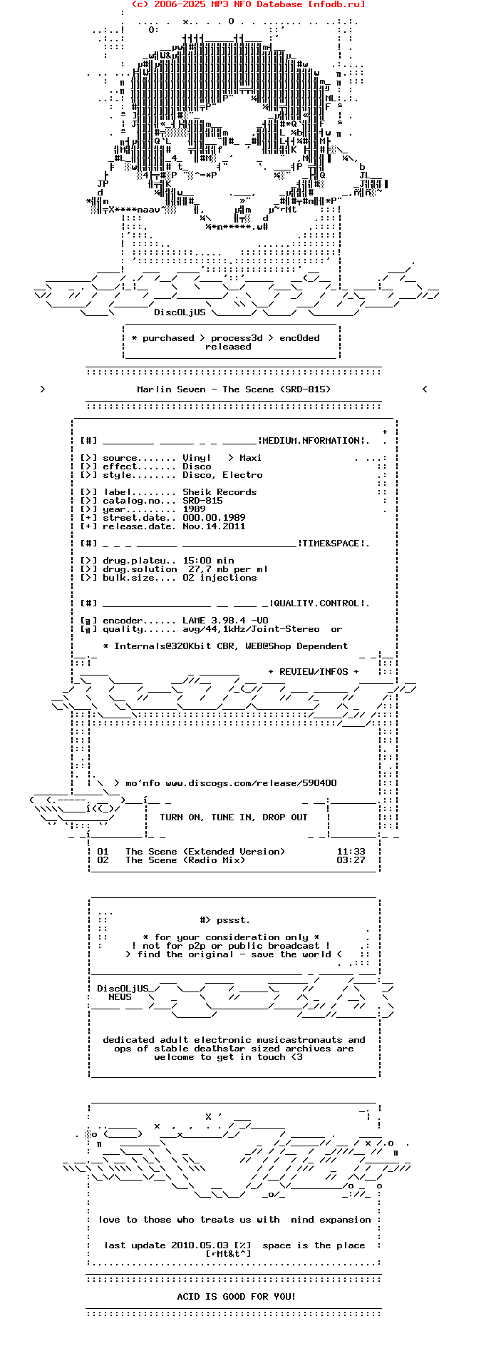 Marlin_Seven--The_Scene_(SRD-815)-Vinyl-1989
