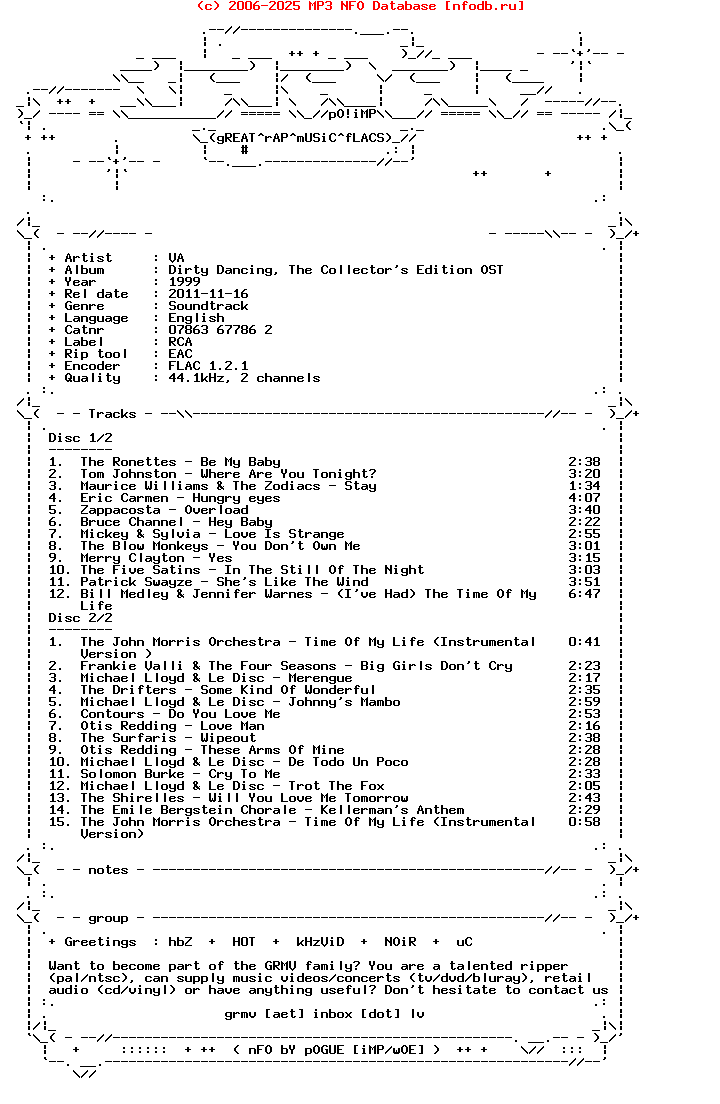 VA-Dirty_Dancing_The_Collectors_Edition_Ost-2CD-FLAC-1999-GRMFLAC