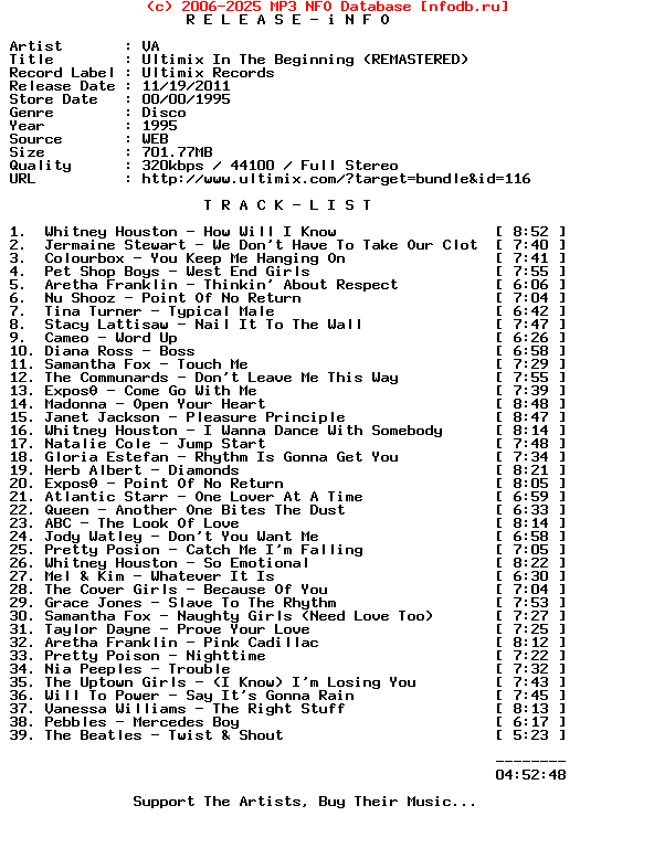 VA-Ultimix_In_The_Beginning_(REMASTERED)-WEB-1995-Spike