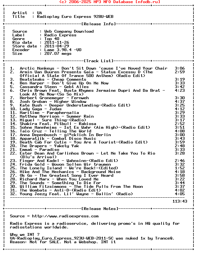 VA-Radioplay_Euro_Express_928U-WEB-2011