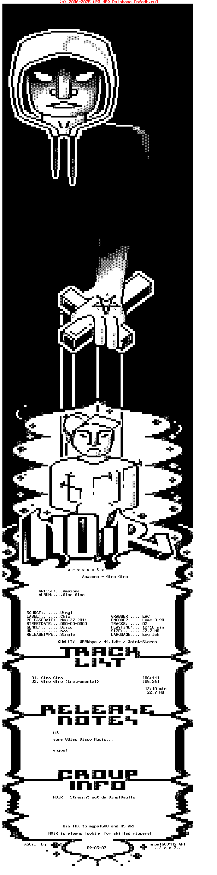 Amazone-Gino_Gino-VLS-1986-NOiR