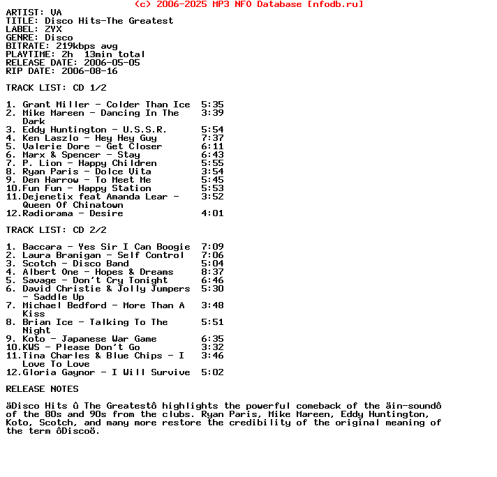 VA-Disco_Hits-The_Greatest-2CD-2006