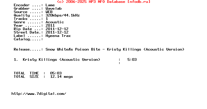 Snow_Whites_Poison_Bite-Kristy_Killings_(ACOUSTIC_VERSION)-WEB-2011