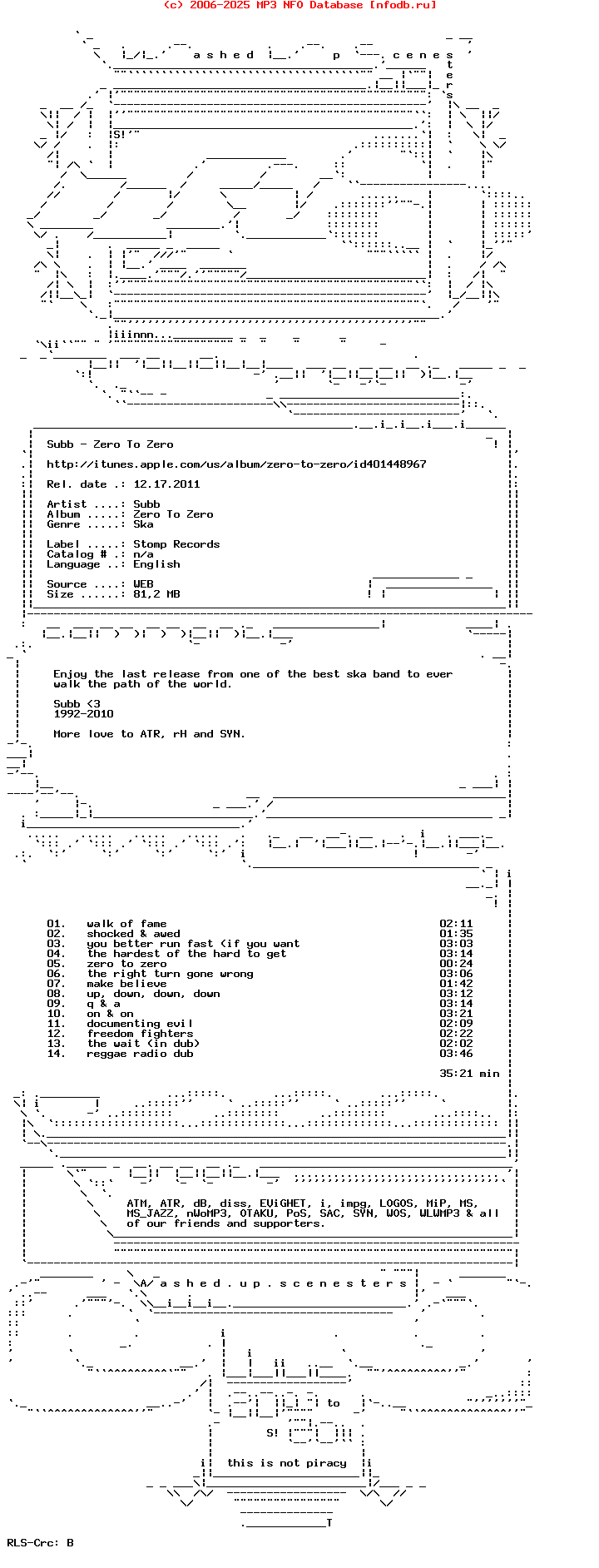 Subb--Zero_To_Zero-WEB-2010-WUS