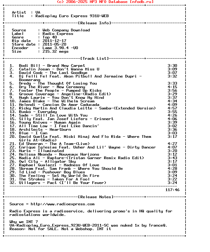 VA-Radioplay_Euro_Express_931U-WEB-2011