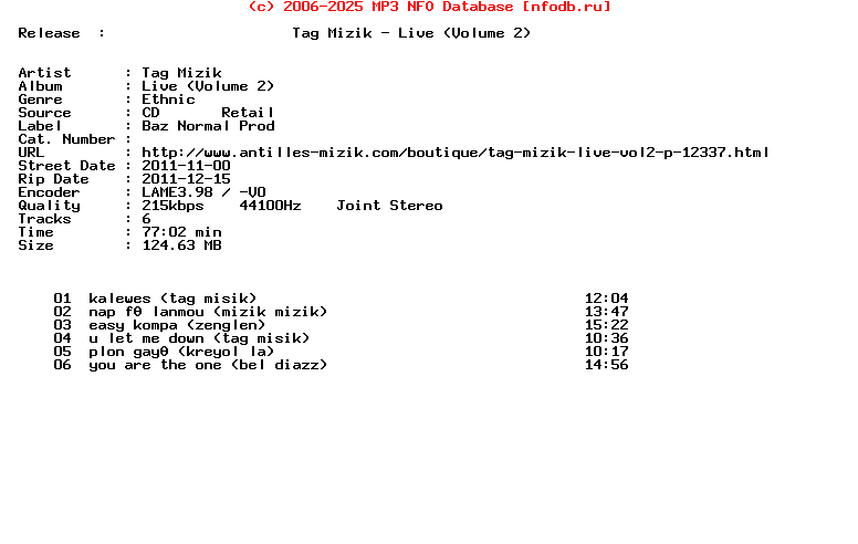 Tag_Mizik-Live_(VOL_2)-CD-FR-2011